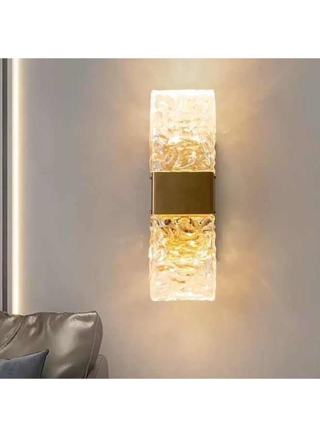 المفتاحة مصباح جداري كريستالي نورديك – مصباح جداري LED عصري وبسيط لغرفة المعيشة وغرفة النوم والممرات وجانب السرير – وحدة إضاءة جدارية أنيقة - Image 2